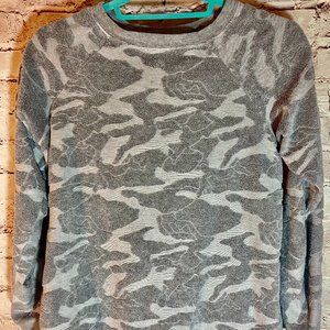 JESSICA SIMPSON THE WARM UP SHIRT LONG SLEEVE XS